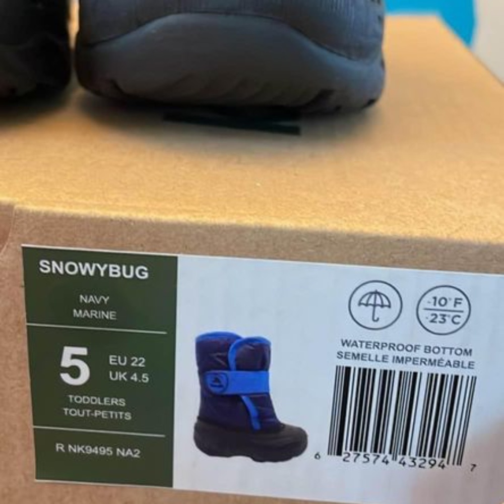 BRAND NEW toddler boy kamik snowybug snow winter boots size 5 (-23C) - Picture 6 of 6